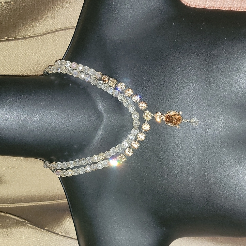 BellaDonna Beaded Double Necklace